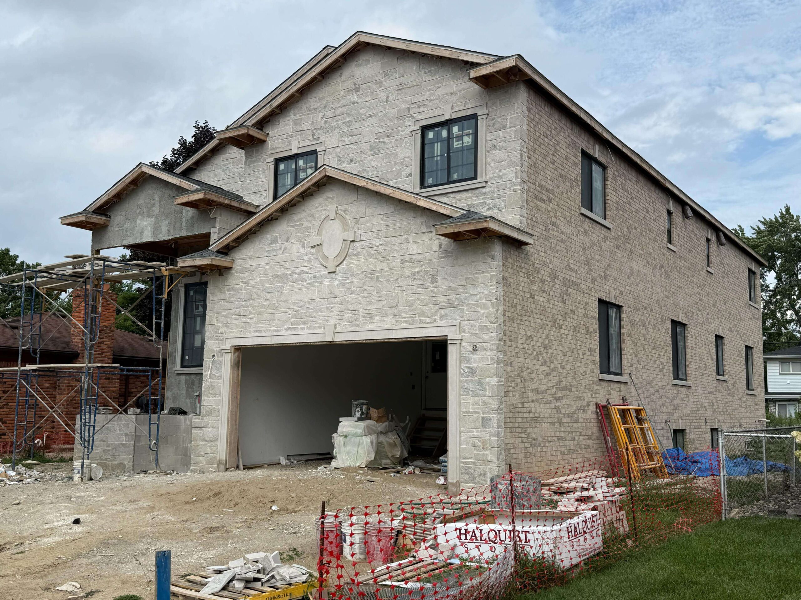 Completed Facade